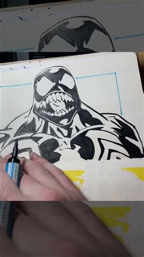 Venom: Adding a Pop of Color with Intuition! #shorts