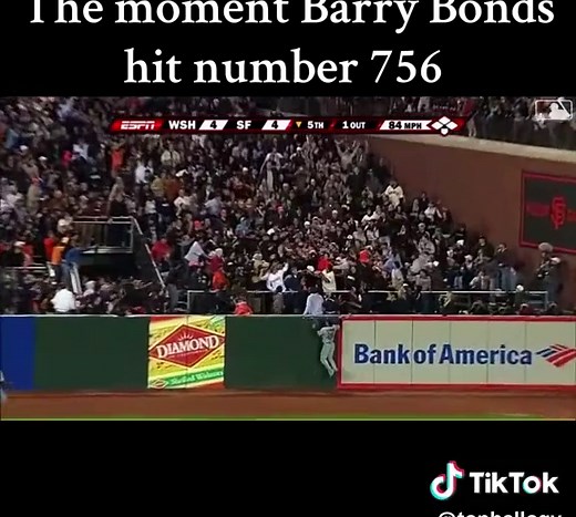 Barry Bonds: The Legendary 756 Home Run Moment
