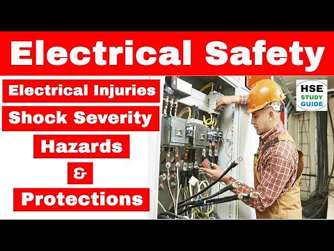 Electrical Safety in hindi | Electrical injuries | Shock Severity | Hazards & Protections