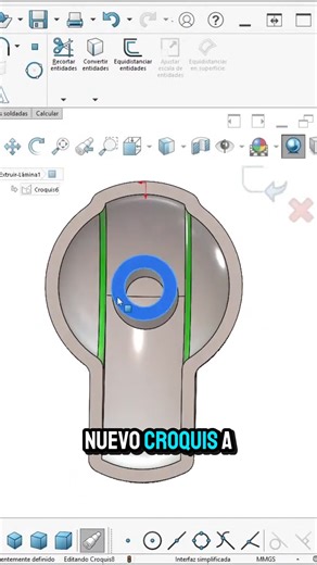 🔥 Domina el comando NERVIO en SolidWorks y diseña como un verdadero PRO Muchos ingenieros usan SolidWorks… Pero pocos dominan los detalles que marcan la diferencia 👀 En este reel te muestro cómo usar correctamente el comando NERVIO (Rib) sin errores, entendiendo: ✅ Espesores hacia dentro, fuera o centrado ✅ Dirección correcta de extrusión ✅ Líneas completas o incompletas (y cuándo sí importan) ✅ Contexto real de diseño para evitar fallas Porque no se trata solo de dibujar. Se trata de diseñar 
