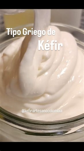 𝕂𝕖́𝕗𝕚𝕣 𝔸𝕣𝕥𝕖 𝕊𝕒𝕟𝕠 | Nuestro maravilloso Tipo Griego de Kéfir PROBIÓTICOS PUROS Elaboración artesanal con leche vaca. Sin lactosa, sin caseína, ya que durante... | Instagram