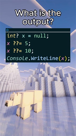 Only C# Masters know the answer‼️💻