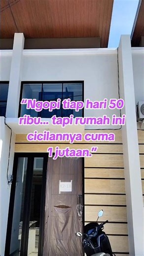 ngopi 50 ribu, tapi rumah ini cicilan 1 jutaan Merr Rungkut Surabaya