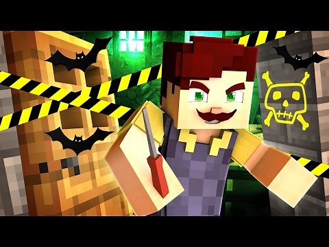 HELLO NEIGHBOR - WHAT'S BEHIND THE DOOR!? (Minecraft Roleplay)
