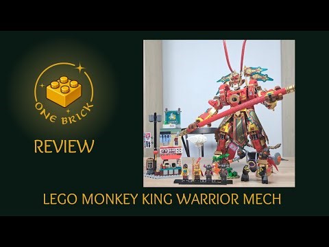 🐒 LEGO Monkie Kid 80012 – Monkey King Warrior Mech | Retired Set Look Back 🟨