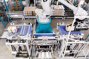 ROBOTIC DESTACKER AND RESTACKER