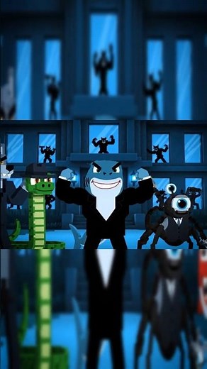 Bad Guys Minecraft style 😂😂😂 #badguys2 #disney #cartoon