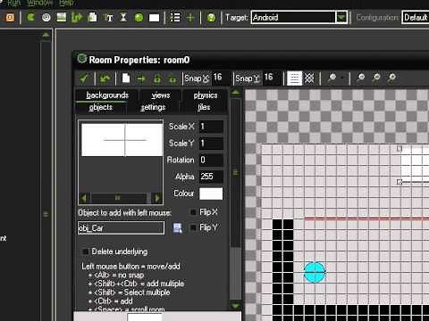 How To Make A Physics Car In Game Maker: Studio