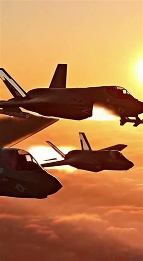 B-2 Bomber Flying with Fighter Jet Escort ✈️