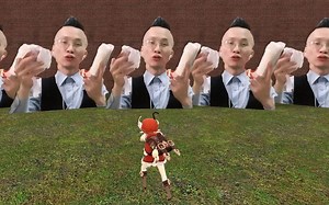 满脑子都是紫米面包犹如汉堡 | Gmod