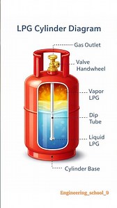 LPG Cylinder Working Explained | Internal Structure & Diagram | How LPG Cylinder Works 🔥 LPG Gas