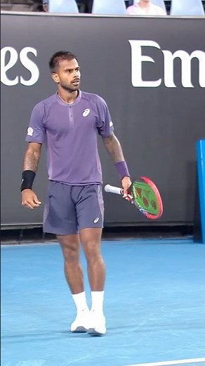 Sumit Nagal finishes an EXCEPTIONAL rally! ↔️