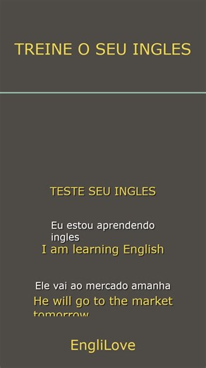 Englilove | Dicas de inglês on Instagram: "📌 Você sabia dessa? A maioria dos brasileiros erra ISSO ao falar inglês… 😬 Mas a verdade é: Aprender inglês não precisa ser difícil — você só precisa do conteúdo certo. 🎥 No perfil @EngliLove.br, você aprende de um jeito simples, direto e sem enrolação. 👇 Quer descobrir qual é SEU maior erro em inglês? ➡ Clique no link da bio e responda ao quiz gratuito! 🔁 Salva este post, compartilha com quem precisa e segue a @EngliLovers para evoluir todo dia! ❤