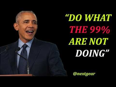 BARACK OBAMA’S LIFE ADVICE WILL CHANGE YOUR FUTURE (MUST WATCH) | Motivational Speech