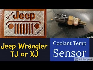 1998 Jeep Wrangler 4.0L Coolant Temperature Sensor Replacement (TJ/XJ)