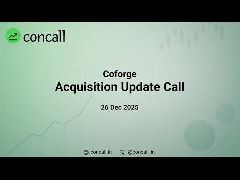 Coforge Q2 FY26 Earnings Conference Call | Concall.in