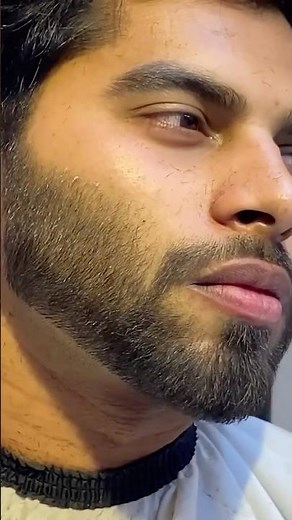 ASMR💈 tutorial Italian Beard Cut with Scissors Only – Classic After Before full video