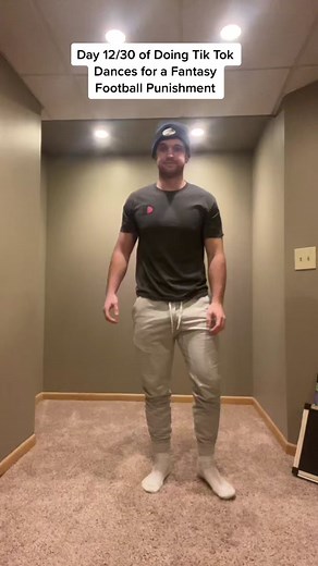 Fantasy Football Punishment TikTok Dance Challenge Day 12/30