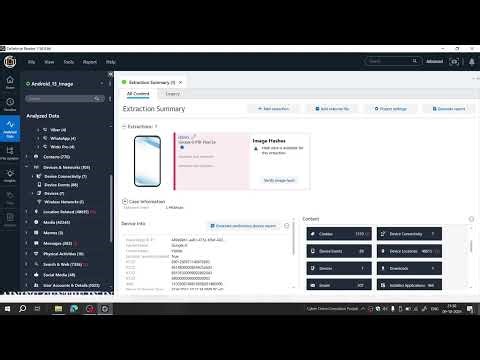 Smart-Phone Data Forensics using Cellebrite Reader #forensicacademy #mobileforensic #cyberforensics