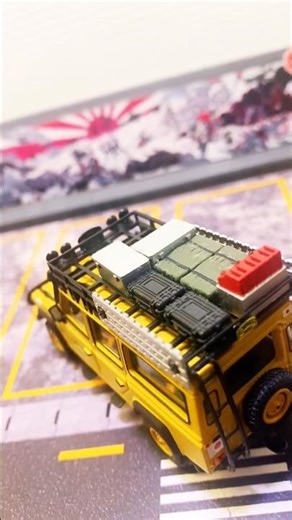 Mini GT Land Rover Defender 110 | 1989 Camel Trophy Amazon by TSM Model #diecast #toys #automobile