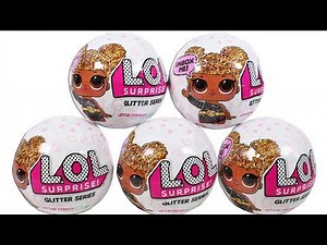 LOL Surprise Glitter Series Blind Box Unboxing Toy Review 7 Layers of Surprise