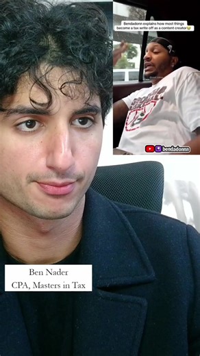 I just saw this video of bendadonnn claiming that since he is a content creator he can write off jewelry. I am praying that his accountant/CPA did not tell him that he is able to do this. Let's start 2026 off right, we have a long year of bringing the truth back into the tax game ahead of us.