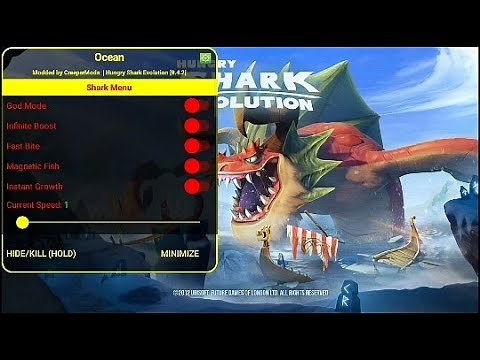 Hungry Shark Evolution [Mega Mod Menu] v.9.6.4.7