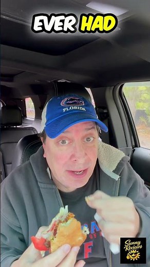 Crispy Bacon & Basic Bun: The Ultimate Car Burger Review! #shorts