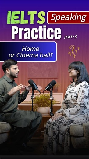 Watching Movies at Home or Cinema Hall? 🎬 IELTS Speaking Band 7+ Tips | Shafin Sir