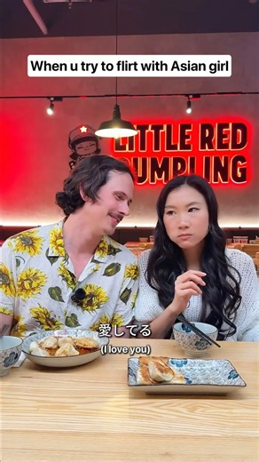 when men try to impress Asian girls