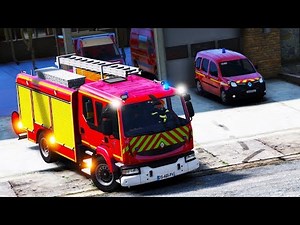 [GTA 5] UNE NOUVELLE SÉRIE INÉDITE - SAPEURS-POMPIERS | GARDE #1