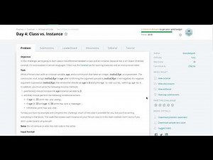 Hackerrank 30 days of code Java 8 Solution: Day 4: Class vs Instance