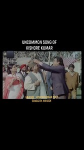 Uncommon Song Of Kishore Kumar #kishorekumar #kishorekumarsongs #hindisong #fbmusicreels #70sHindiSongs #Dharmendra @topfans | Kishor Kumar Duet Songs By Manish