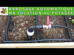 Automatic watering solution for the vegetable garden