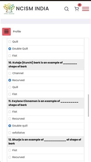 BASICS TECHNIQUES OF PHARMACOGNOSY module 3 answers