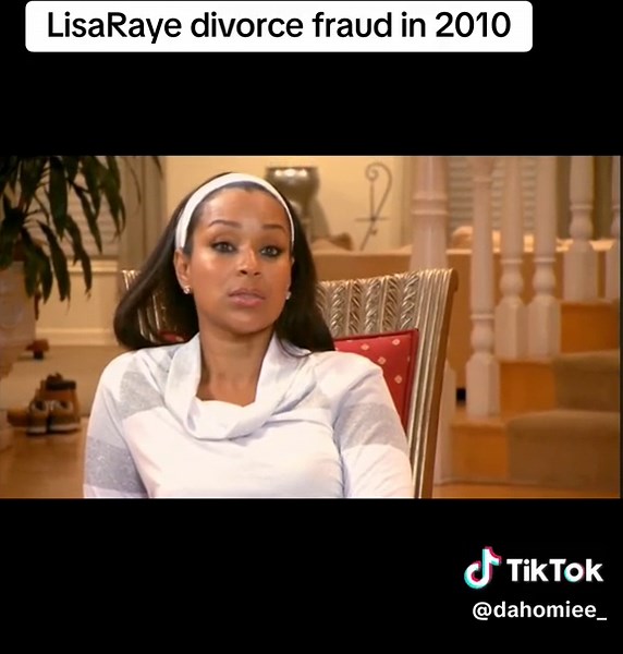 LisaRaye McCoy Divorce Discussion with Attorney in 2010