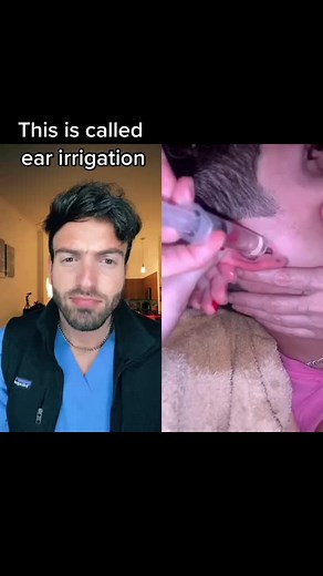 Better to have a professional do it though so you don’t rupture your eardrum 🤠 #EARigation