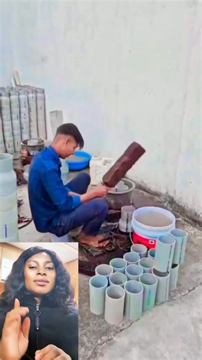 How he turn pvc pipe to commode size | Chichi SmartLiving