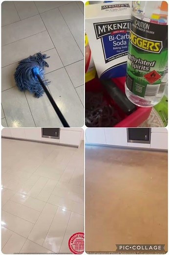 How to clean kitchen floor ?