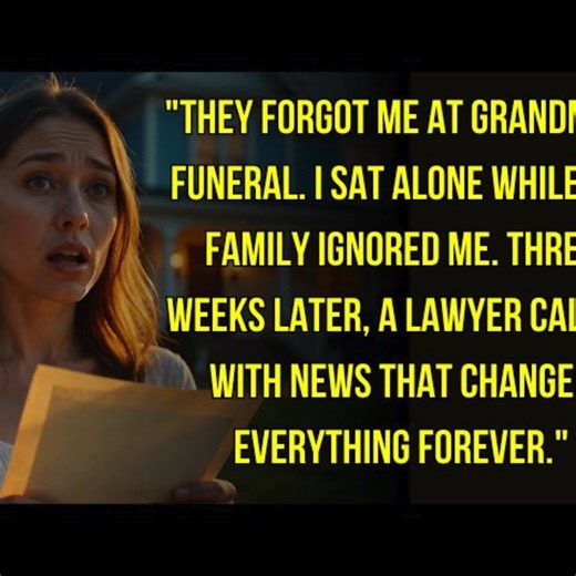 📰 FULL STORY ⬇️⬇️ https://cracksoap.vi.money/they-forgot-me-at-grandmas-funeral-so-i-inherited-her-house-usnews/ After inheriting my grandparents' $900K estate, I quietly moved it into a trust just to be safe. Last week, my sister showed up with mom, grinning maliciously: "We had the house signed into my name — you’re out by Friday." Mom said: "Some people don’t deserve nice things." Dad agreed: "She needs this more than you do." I smiled calmly and replied: "You really think I’d let that happe