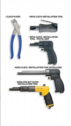 Clecos and Installation Tools from Pan American Tool