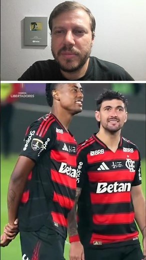 Bruno Henrique's conversation with Arrascaeta after Flamengo won the Libertadores title is unforg...
