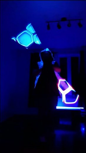 Epic LED NeoStaff 150HD Spinning Demonstration - Cyber Flow Art