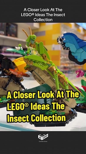 Discover the Stunning LEGO® Ideas The Insect Collection