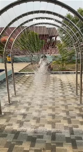 Rainbow for swimming pool