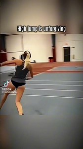 When high jump goes horribly wrong #fail #athletics