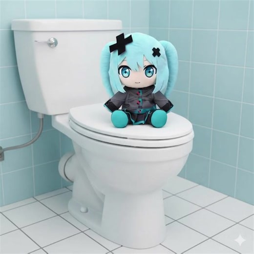 Discover the Charm of Cute Miku Chan 🩵