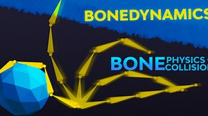 iBlender双语版插件 BoneDynamics Pro 1.60 动态骨骼最新中文汉化版 真实物理模拟效果 Blender教程_哔哩哔哩_bilibili