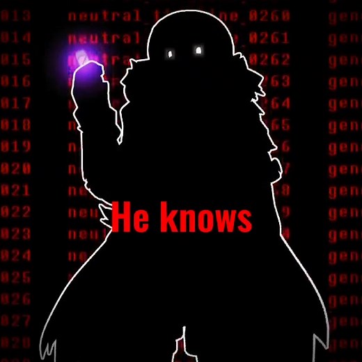 She Knows - Sans Cross Edit TikTok Compilation