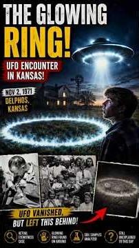 The UFO That Left a Glowing Ring | Delphos Incident (1971)